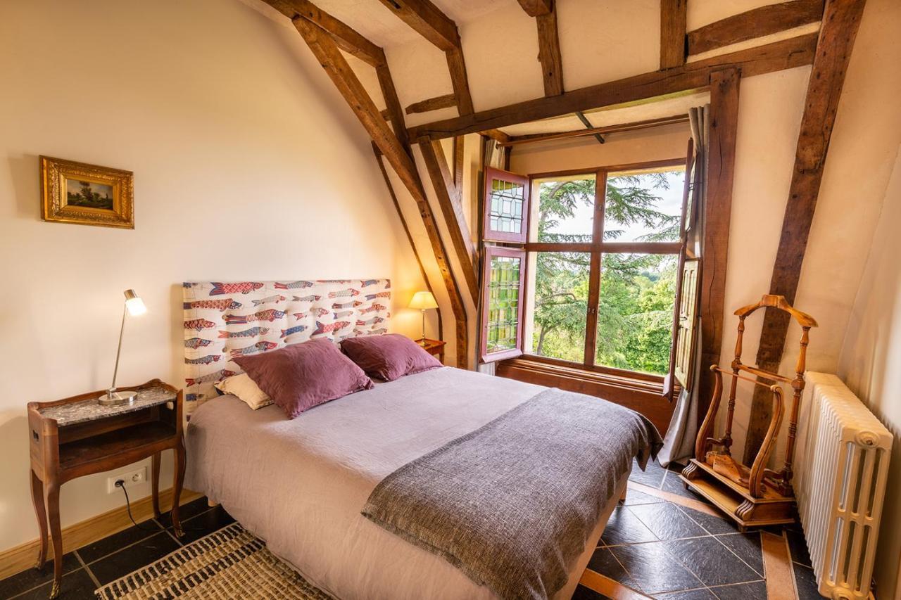 Manoir De La Groye Hotel Saint-Saturnin-sur-Loire Bagian luar foto