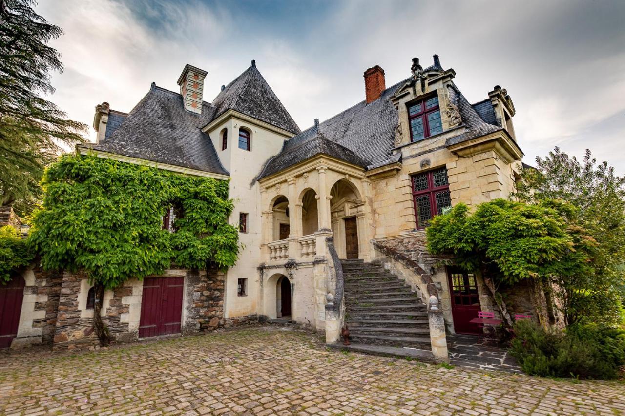 Manoir De La Groye Hotel Saint-Saturnin-sur-Loire Bagian luar foto