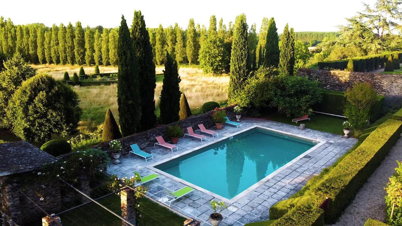 Manoir De La Groye Hotel Saint-Saturnin-sur-Loire Bagian luar foto