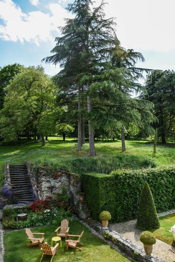 Manoir De La Groye Hotel Saint-Saturnin-sur-Loire Bagian luar foto