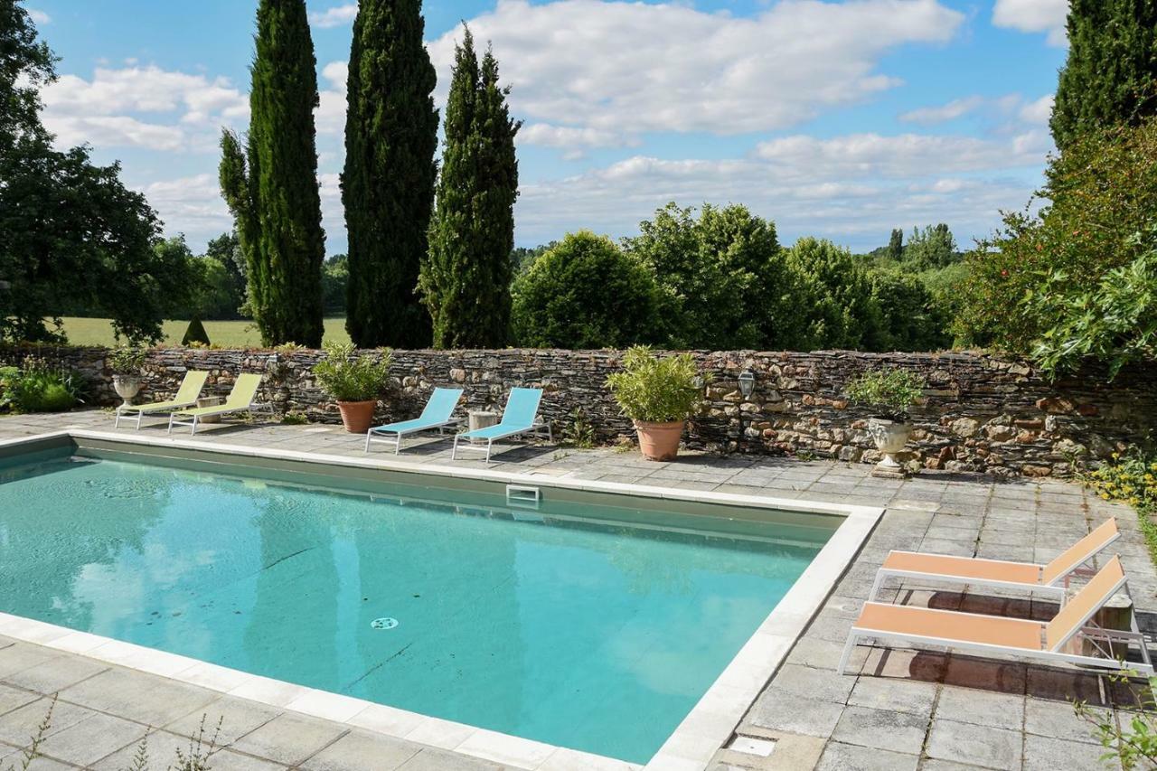 Manoir De La Groye Hotel Saint-Saturnin-sur-Loire Bagian luar foto